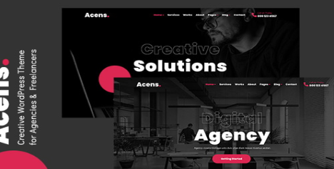 Acens - Creative Agencies WordPress Theme   1.0