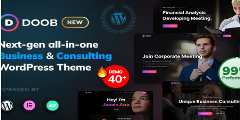 Business Consulting WordPress Theme - Doob 2.0.5