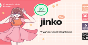 Jinko - Your Personal Blog Theme 1.1.5