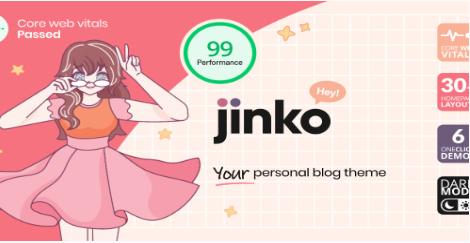 Jinko - Your Personal Blog Theme 1.1.5