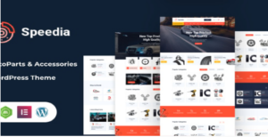 Speedia - AutoParts & Accessories WordPress Theme 1.7
