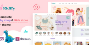 Kidify - Baby Store Woocommerce Kids Shop Theme 1.2.1