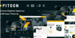 Pitoon - Creative Digital Agency WordPress  1.0