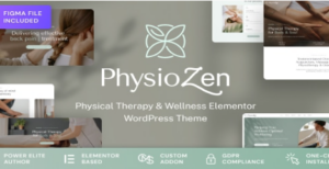 PhysioZen - Chiropractor Wellness WordPress Theme 1.0.5