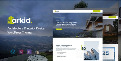 Arkid - Architecture and Interior Design WordPress Theme 1.5