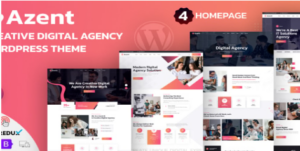 Azent - Creative Digital Agency WordPress Theme  1.0