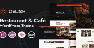 Delish – Restaurant & Cafe WordPress Theme