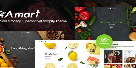 Amart - Online Grocery Supermarket Shopify Theme