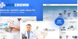 Medcrown - Medical Responsive Shopify Theme