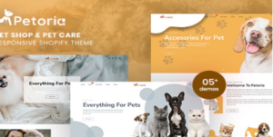 Petoria - Pet Shop & Pet Care Shopify Theme