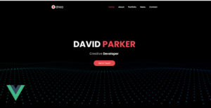 Edrea - Personal Portfolio VueJS Template