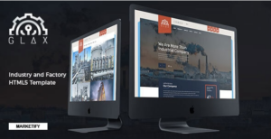 Glax - Factory and Industry Template