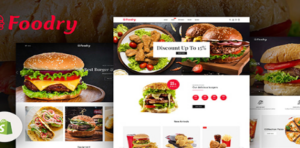 Foodry - Fast Food & Restaurant Shopify Theme
