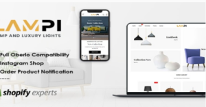 LAMPI - Lamp & Luxury Lights Shopify Theme