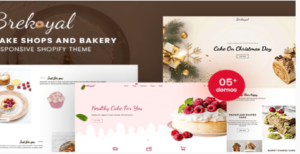 Brekoyal - Cake & Bakery Responsive Shopify Theme