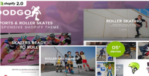 Dodgo - Sports & Roller Skates Shopify Theme