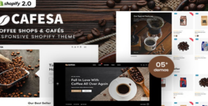Cafesa - Coffee Shops & Cafés Shopify Theme