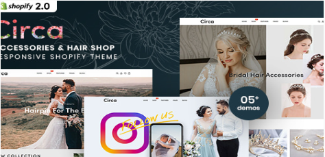 Circa - Accessories & Hair Shop Shopify theme