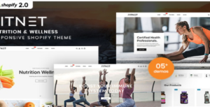 Fitnet - Nutrition & Wellness Shopify Theme
