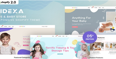 Kidexa - Kids & Baby Store Shopify Theme