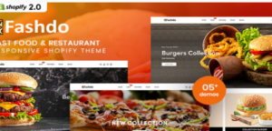 Fashdo - Fast Food & Restaurant Shopify Theme