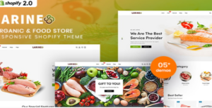 Larine - Organic & Food Store Shopify Theme