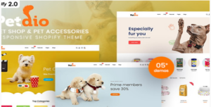 Petaio - Pet Shop & Pet Accessories Shopify Theme