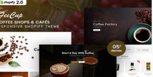 FeeCup - Coffee Shops and Cafés Shopify Theme