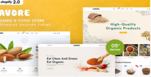 Lavore - Organic & Food Store Shopify Theme