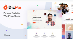 Dizme - Tailwind CSS Personal Portfolio Template