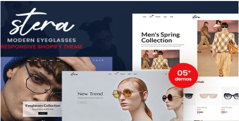 Stera - Modern EyeGlasses Responsive Shopify Theme