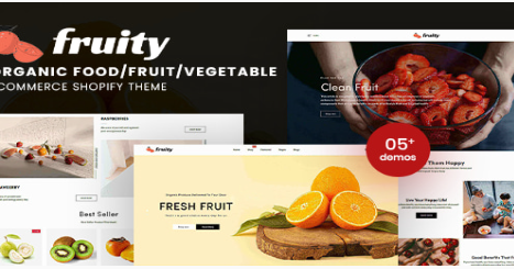 FruityFlavor - Organic Food e-Commerce Shopify