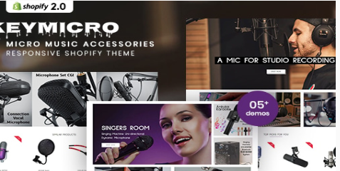 Keymicro - Micro Music Accessories Shopify Theme