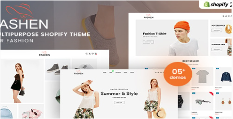 Fashen - Multipurpose Shopify Theme for Fashion