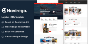 Navirego - Logistics HTML Template