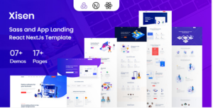 Xisen - Creative React Nextjs Template for Saas, Startup & Agency
