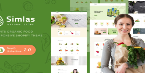 Simlas - Fruits Organic Food Shopify 2.0 Theme