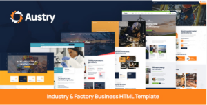 Austry - Industry & Factory Business Template