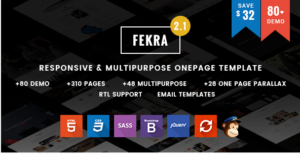 Fekra - Responsive One/Multi Page HTML5 Template