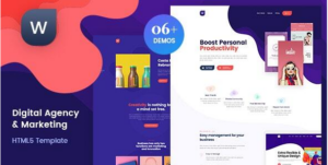 Wekala - Digital Agency & Marketing HTML5 Template