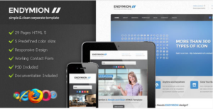 Endymion - Simple & Clean Corporate Template