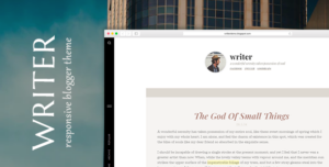 Writer - Minimal Personal Blogger Theme