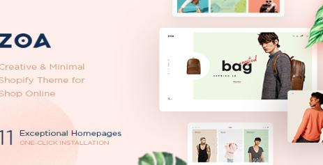 Zoa - Minimalist Shopify Theme