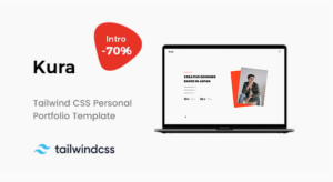 Kura - Tailwind CSS Personal Portfolio Template