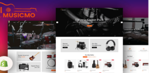 Musicmo - Musical Instruments Shop Shopify Theme