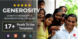 Generosity - Charity HTML5 Template