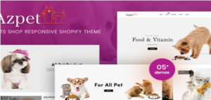 Azpet - Pet Food Shop Responsive Shopify Theme
