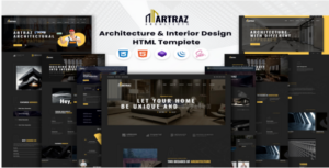 Artraz - Architecture & Interior Design HTML Template