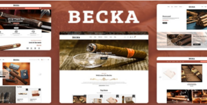 Becka - Cigar Store Shopify Theme
