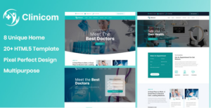Clinicom - Medical & Health Template